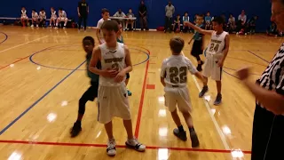 CCE Rattlers 6th grade vs Austin Vipers Black part 1 of 3 01/28/2018