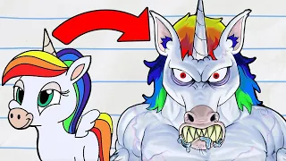 Unicorn Chaos! | Boy & Dragon | Cartoons for Kids | WildBrain Bananas