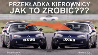 Przekładka z anglika! Jak to zrobić? | Mazda MX5 NC Rally Car Build #5 | radzio FLAT OUT