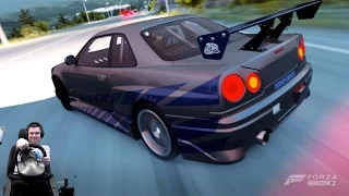 Самый крутой Skyline Брайана О'Коннера! - Nissan GTR R34 - Forza Horizon 2