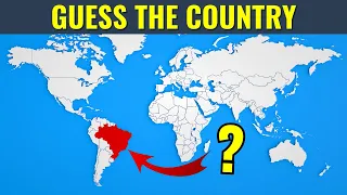 Geography Quiz Challenge | Guess the Country on the Map