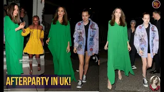 Awww, We Love Angelina Jolie, Zee and Shiloh Jolie-Pitt's Afterparty Style!