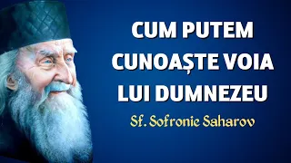 Cum putem cunoaște voia lui Dumnezeu – Sf. Sofronie Saharov