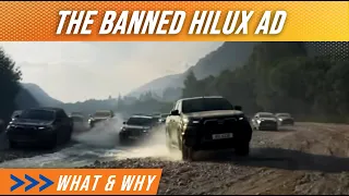 The banned Hilux ad - what and why?
