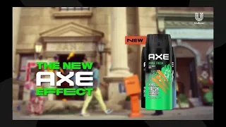 Smell irresistibly fresh as nature with NEW AXE Jungle Fresh!