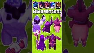 DAÑO DE SUPER CARTAS I #clashroyale