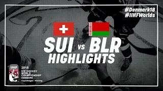 Game Highlights: Switzerland vs Belarus May 9 2018 | #IIHFWorlds 2018