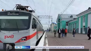 Электричка «Кемерово-Березовский» начала курсировать в столице Кузбасса