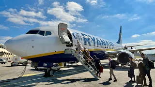 Low-Cost Flying | Ryanair Boeing 737-800 Full Review | Malta to London Stansted