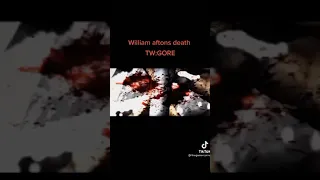 William Afton's death