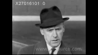 West Ham United Chairman Reg Pratt interview on the 1960 football strike