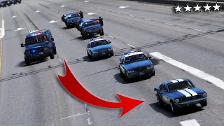 [GTA 5] LA POLICE DE LOS ANGELES ME RECHERCHE DANS TOUTE LA VILLE