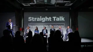 Straight Talk: Pressure on Business