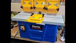 Clarke router table CBTSR / scheppach router table HF50 - Quick review