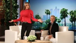 Jennifer Aniston and Ellen Play Last Word