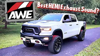 2019 Ram Rebel AWE Exhaust Sound Clips And Reaction