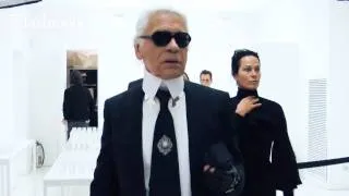 Designers at Work - Karl Lagerfeld, for Fendi Spring 2012 - The Strong Mathematician | FashionTV