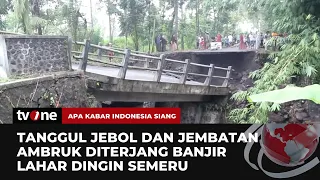 Banjir Lahar Dingin Semeru Buat Tanggul Jebol & Jembatan Desa Ambruk | AKIS tvOne