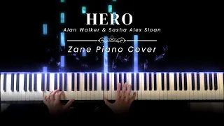 Alan Walker & Sasha Alex Sloan - Hero // Zane Piano Cover