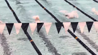 Olivia 100 Fly @ 2024 MA SCY Junior Champs (3/15/24) - Prelims