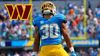 Austin Ekeler is going to the Washington Commanders | HD