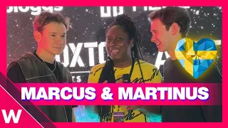 🇸🇪 Marcus & Martinus (Sweden) Interview | London Eurovision Party 2024