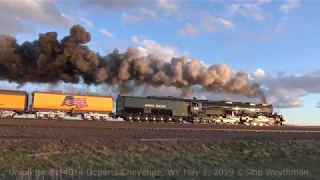 Union Pacific 4014 1st Test Run