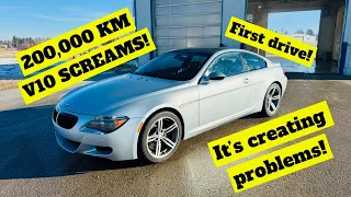 EVERYTHING wrong with my E63 V10 M6 + FIRST DRIVE!