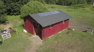 Pallet barn. 2 years in use and still in good condition.