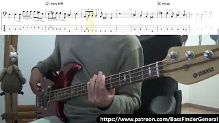 Green Day - One Eyed Bastard Bass Cover (With PlayAlong Tab)