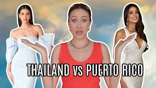 MISS UNIVERSE THAILAND vs MISS UNIVERSE PUERTO RICO (Who wins?)