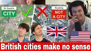 American Reacts Why British cities make no sense