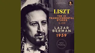 Transcendental Etude No. 1 in C Major - Prelude, Presto (Remastered 2021, Version 1959)