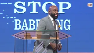 Pastor Debleaire Snell's Powerful Sermon Entitled "Stop Babel-ing"