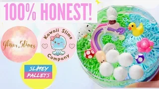 100% HONEST Famous + Underrated Instagram Slime Shop Review! Non-Famous US Slime Package Unboxing