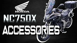 🔧Honda NC750X 2021 Accessories - Part 1 #HondaNC750X #HondaAccessories