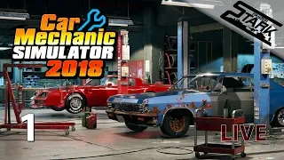 Car Mechanic Simulator '18 - 1.Rész (Saját műhelyt nyitok!) - Stark LIVE