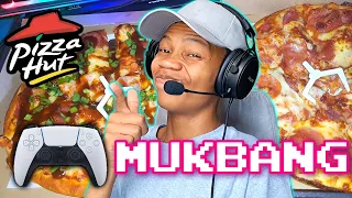 PIZZA HUT Gaming MUKBANG | THE BIGGEST COMEBACK OF 2023