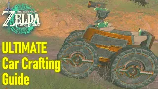 Zelda Tears of the Kingdom car crafting, full guide, tanks, race cars, autobuild, zonai devices