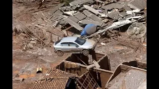 Shocking Footage Captures Moment Of Brazil Dam Collapse