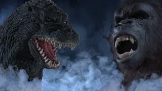 Godzilla vs King Kong (Freddy vs. Jason 1997 Trailer Style)