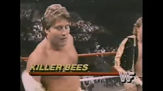 Killer Bees vs Moondogs   SuperStars Oct 4th, 1986