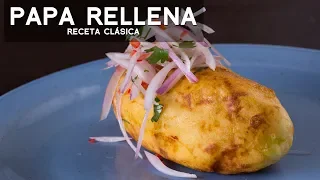 PAPA RELLENA DE CARNE - COMIDA PERUANA | RECETA DE ACOMER.PE