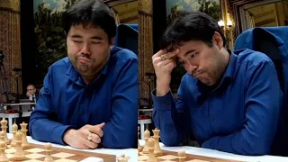 Hikaru Looks Disappointed as Nepo Gets away with a Draw in Losing Position || CANDIDATES 2022