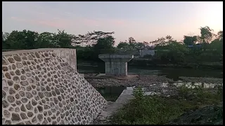 Proses Pembangunan Jembatan Penghubung desa Kalikajar Menuju Bancar.Kab.Purbalingga,Kec.Kaligondang💪