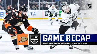 videosAnaheim Ducks vs Los Angeles Kings | February 24, 2024 | Game Highlights | NHL Regular Season