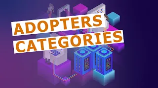 Adopters categories: innovators, early adopters, late adopters, and laggards