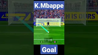 k.mbappe penalty kick goal #football #efootball #viral #mbappe #trending #shorts [ Eid Mubarak ]