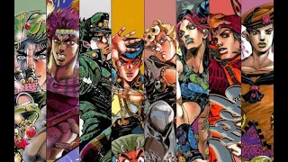 All JoJo's Bizarre Adventure openings (1-10)