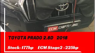 Чип тюнинг Toyota prado 2.8D stage2 , отключение adblue